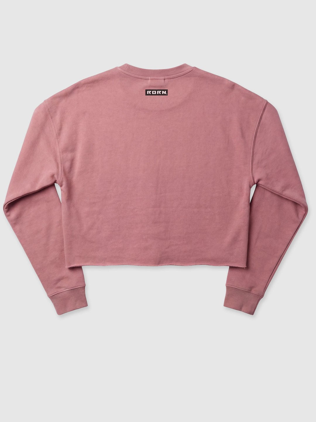 AirFleece™ Crop Crew - Rose Gold Pink