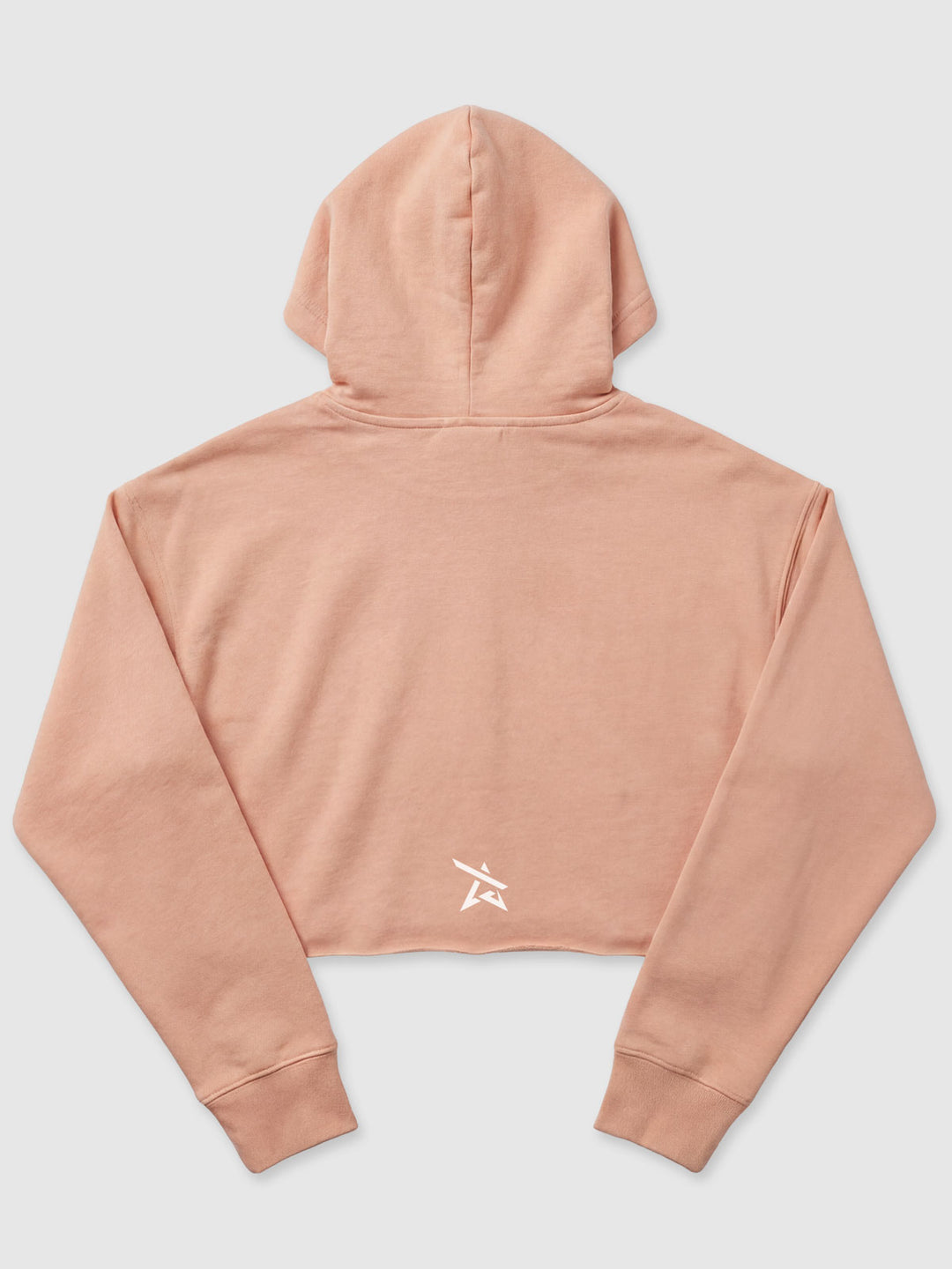 SoftFleece™ Crop Hoodie - Peach