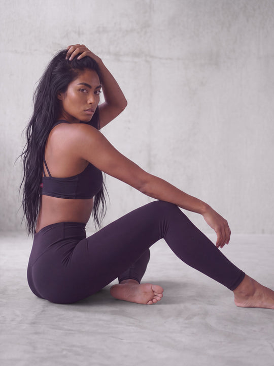 SilkForce™ Sculpt Legging - Midnight Black
