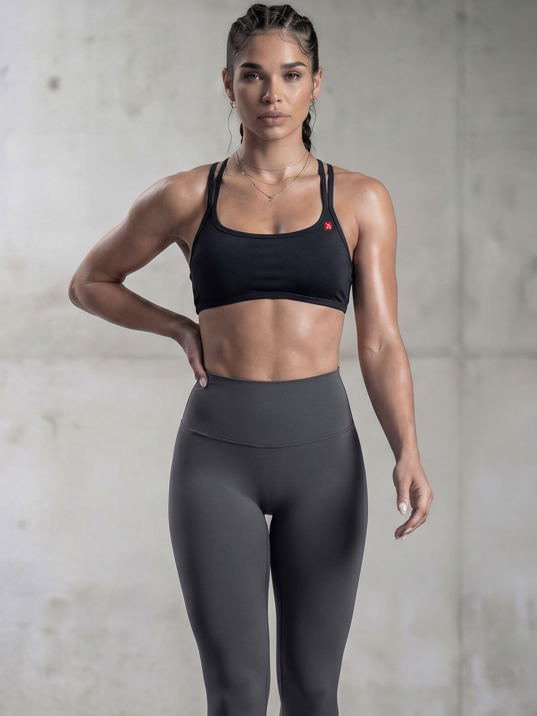 SilkForce™ Sculpt Legging - Cool Grey