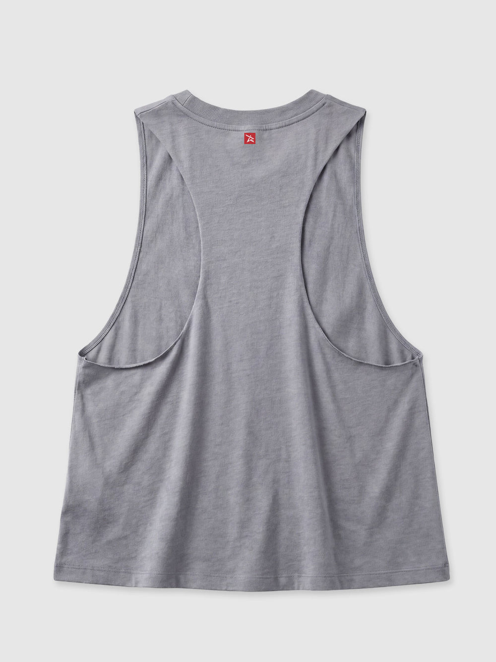 Heather Grey Racerback Crop Tank