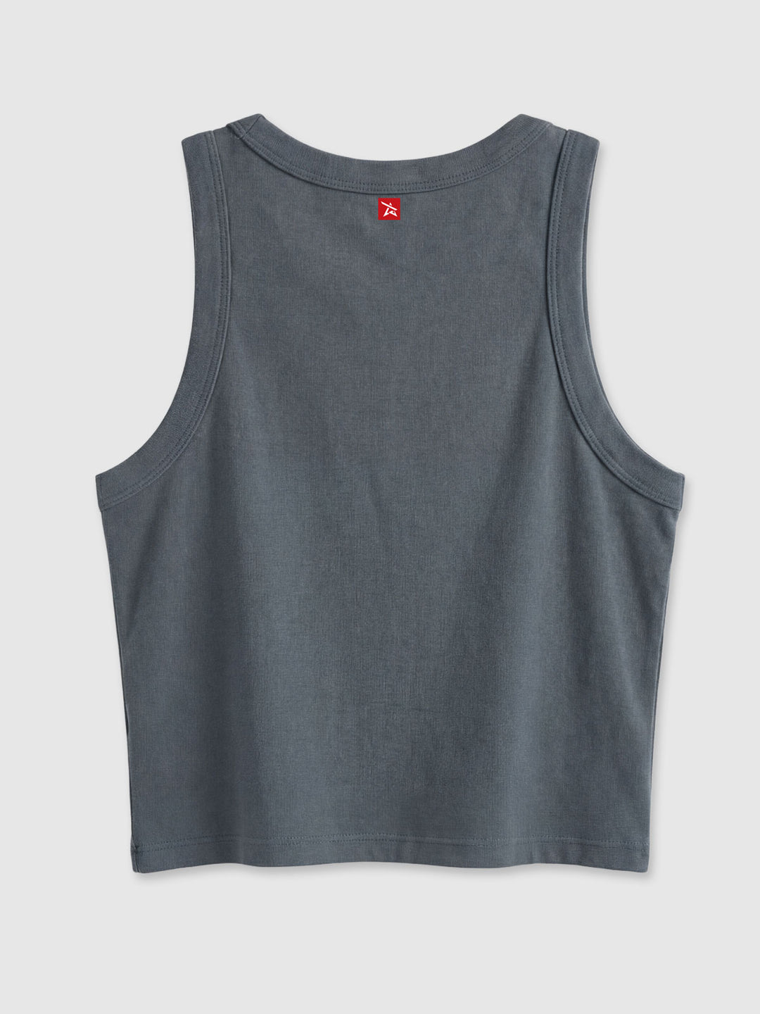 Rib Racer Tank - Slate Blue