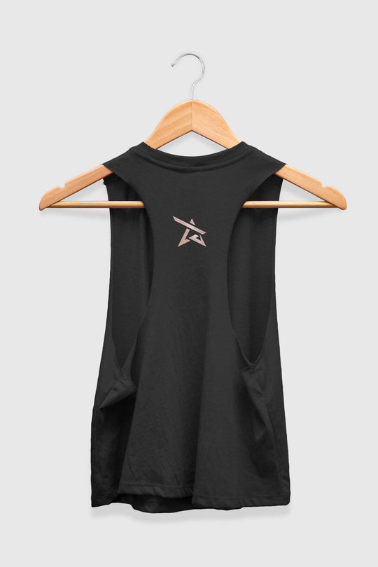 Rose Gold Smile Racerback Tank