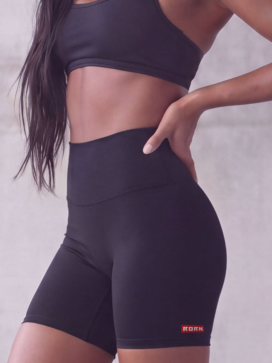 SilkForce™ Active Shorts - Black
