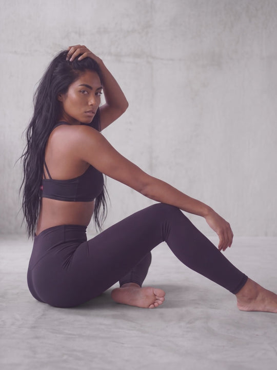 SilkForce™ Sculpt Legging - Midnight Black
